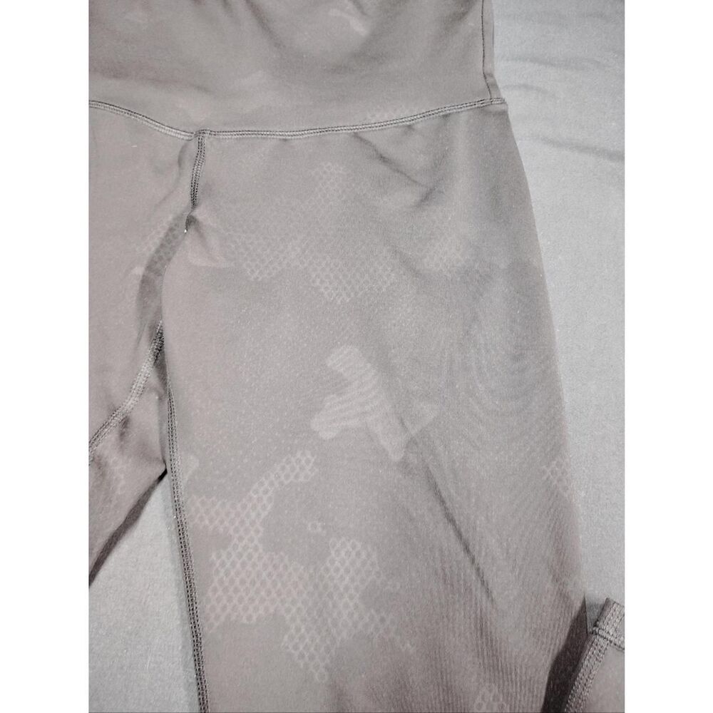 Black Camo Champion Duo-Dry High-Waist Leggings with Tummy Control - Picture 2 of 5